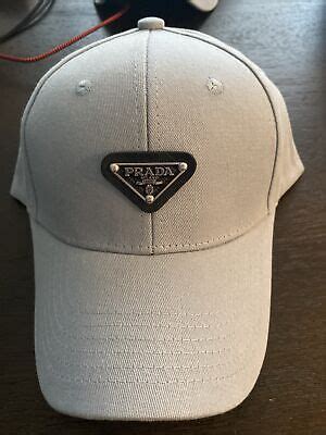 grey prada hat